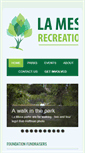 Mobile Screenshot of lamesaparks.org